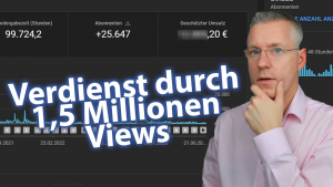 YouTube-Kanal als Steuerberater – lohnt sich das? So viel habe ich auf YouTube verdient!